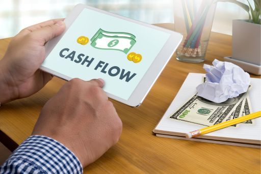 A cash flow business ensures that more money is coming in