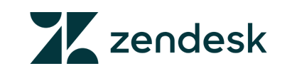 Zendesk logo with geometric symbol and wordmark